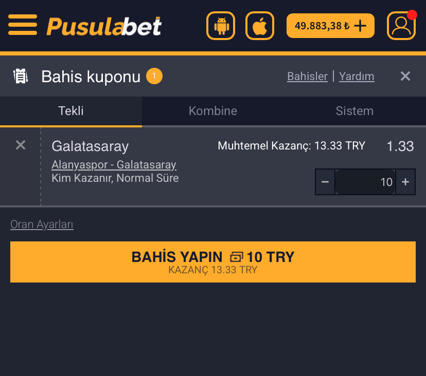 Alanyaspor – Galatasaray
