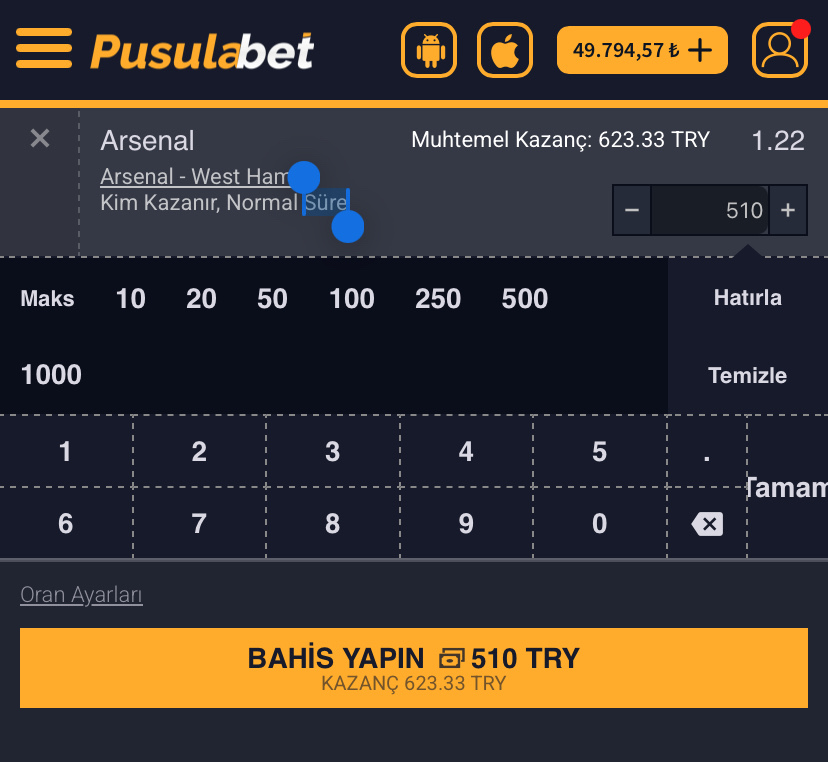 Arsenal – West Ham