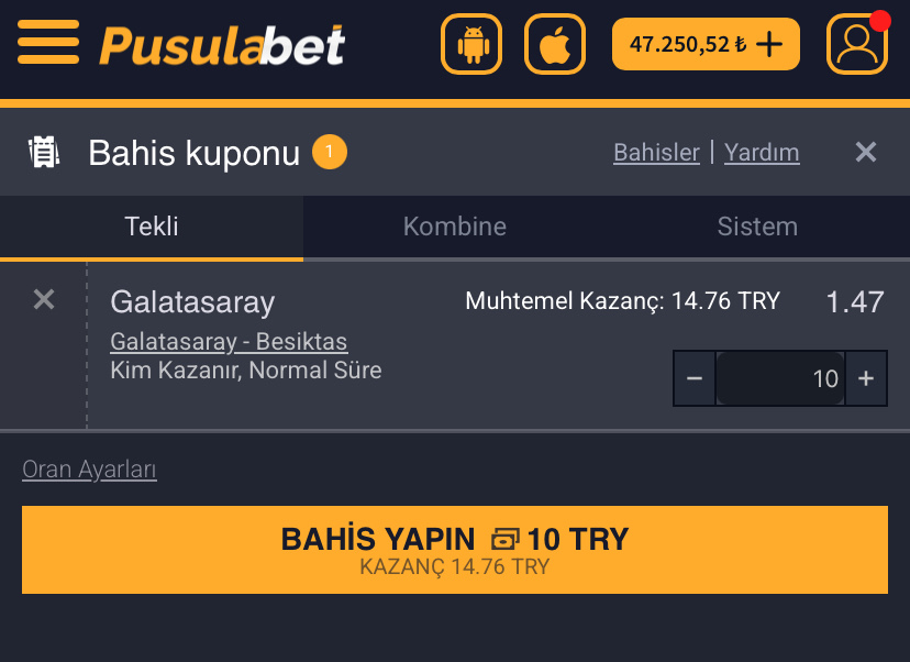 Galatasaray - Beşiktaş Derbi Tahmini ve Analizi (04.10.2025) - Ekran Görüntüsü 2