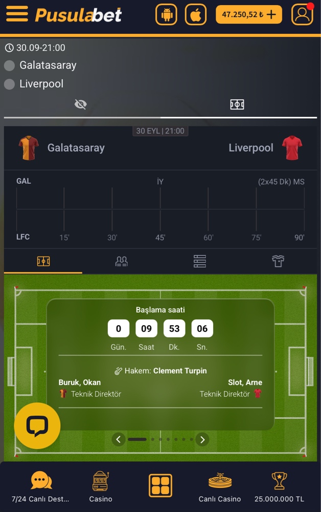 Şampiyonlar Ligi Gecesi: Galatasaray - Liverpool Maç Tahmini ve Detaylı Analiz - Ekran Görüntüsü 3