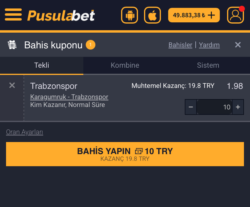 Karagümrük – Trabzonspor