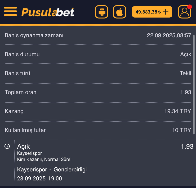 Kayserispor – Gençlerbirliği