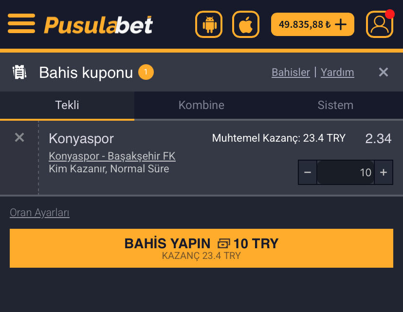 Konyaspor – Başakşehir