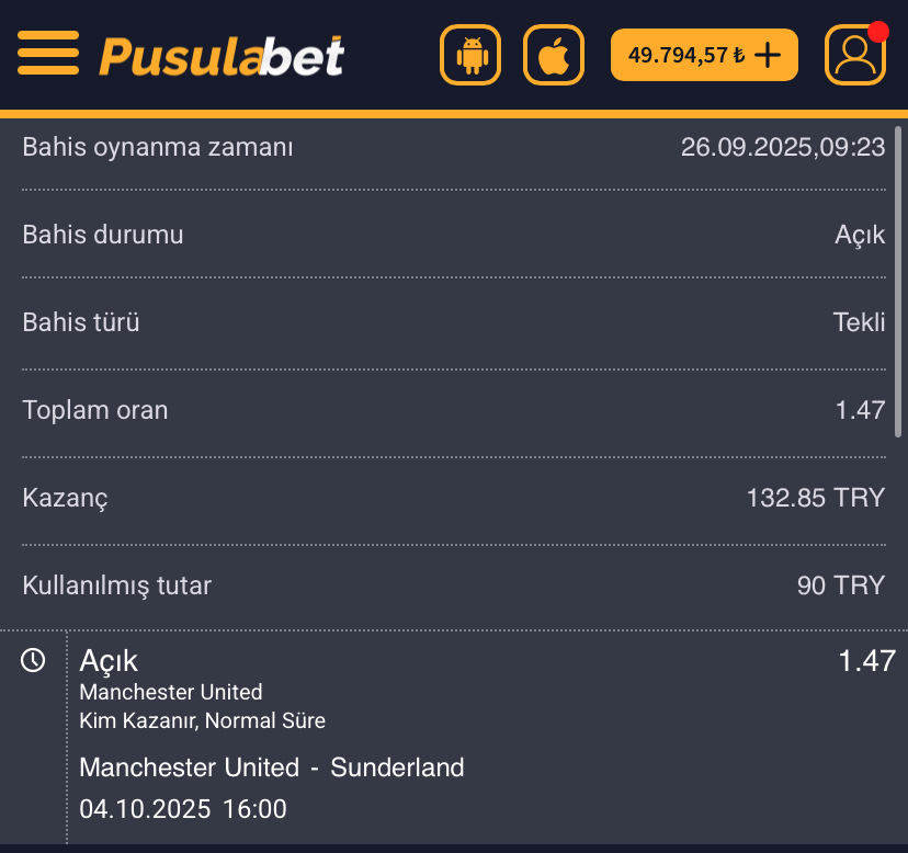 Manchester United – Sunderland