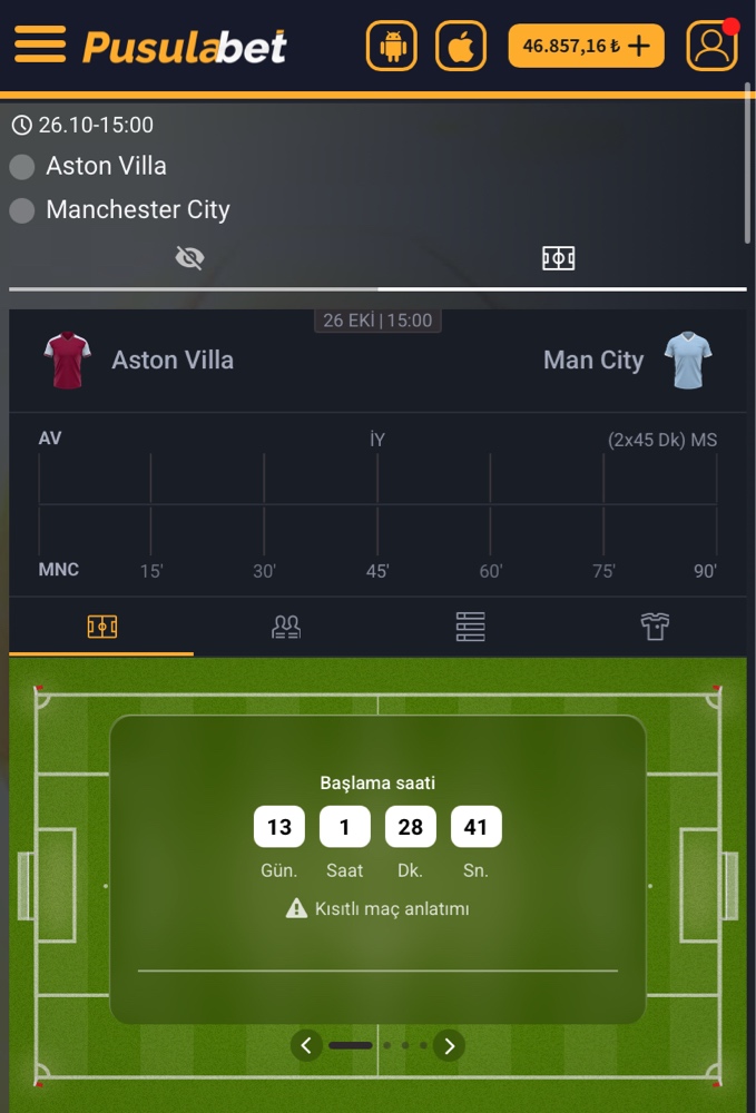 Aston Villa – Manchester City