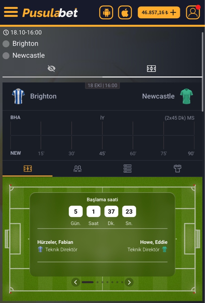 Brighton – Newcastle