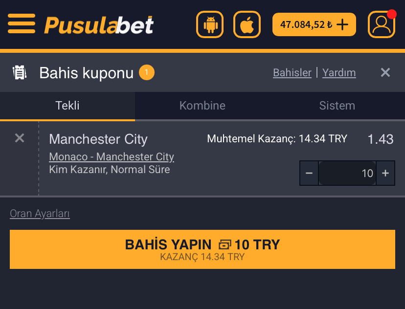 Monaco - Manchester City Maç Tahmini ve Detaylı Analiz - Ekran Görüntüsü 2