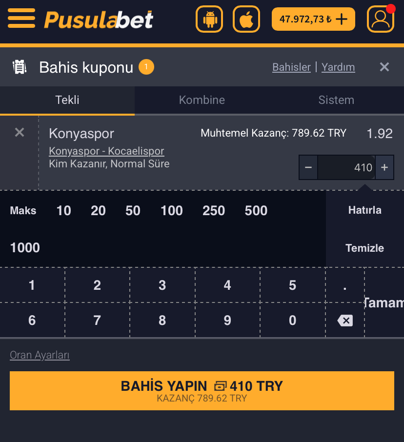 Konyaspor - Kocaelispor Maç Tahmini ve Analizi - Ekran Görüntüsü 2