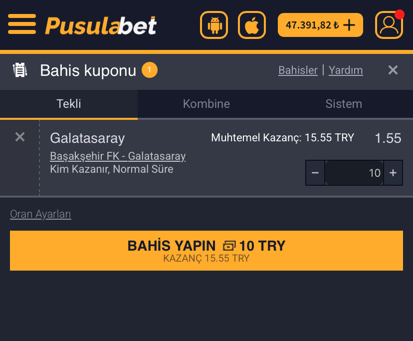 Başakşehir - Galatasaray Maç Tahmini ve Detaylı Analizi - Ekran Görüntüsü 2