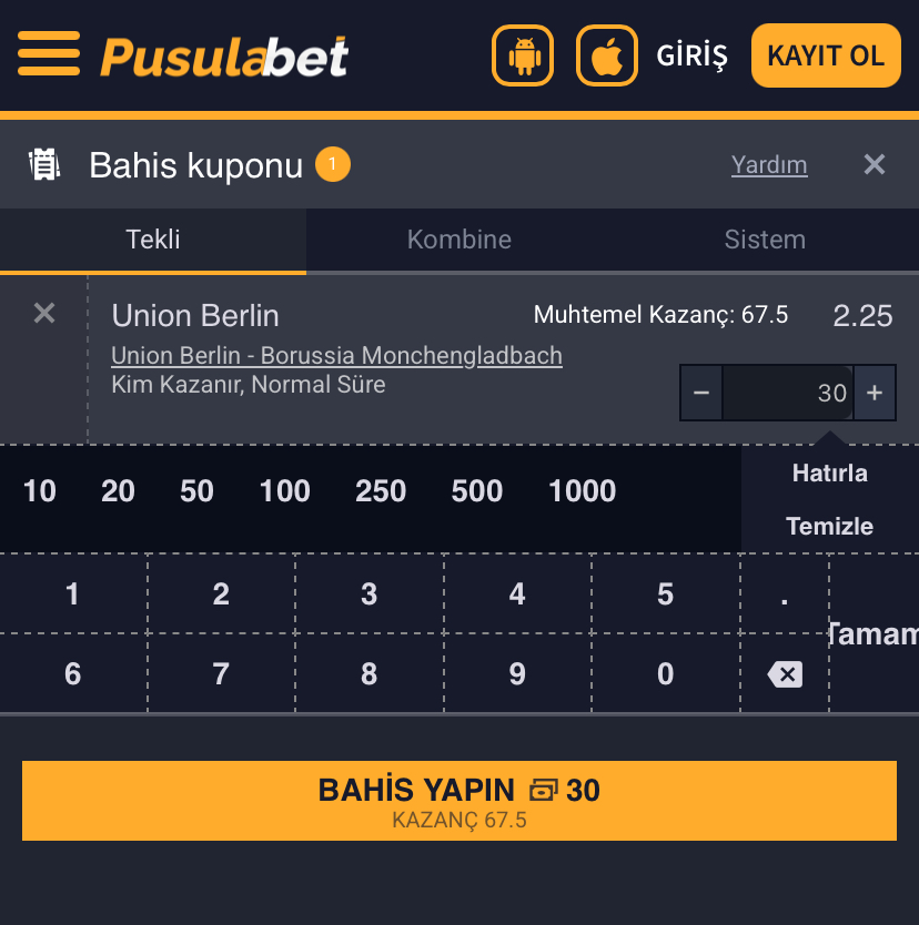 Union Berlin - Borussia Mönchengladbach Maç Tahmini ve Analizi - Ekran Görüntüsü 2
