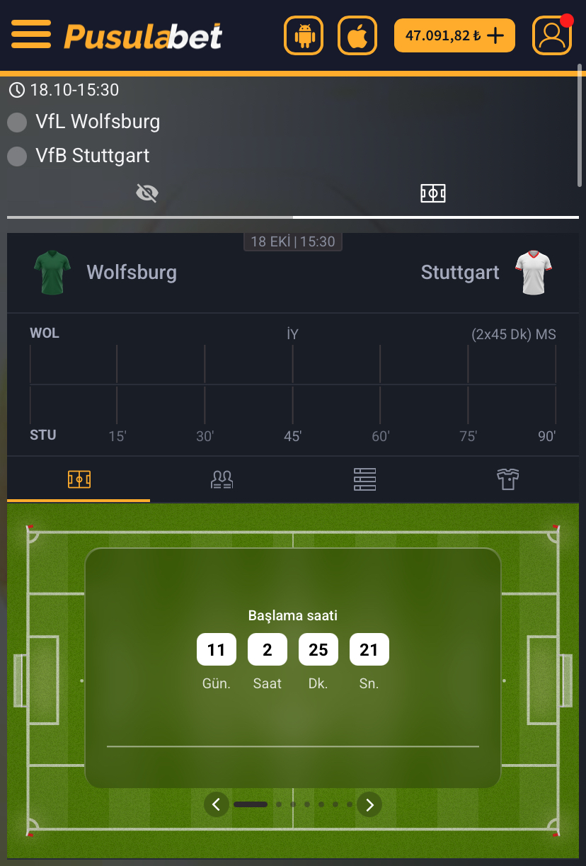Wolfsburg - Stuttgart Maç Tahmini ve Analizi: Pusulabet Oranlarıyla Dengeli Mücadele - Bahis Detayları