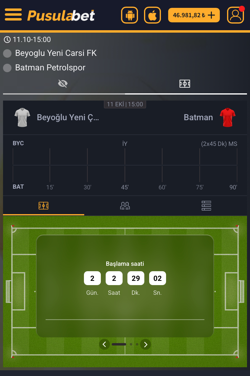 TFF 2. Lig: Beyoğlu Yeni Çarşı FK - Batman Petrolspor Maç Tahmini ve Analizi - Bahis Detayları