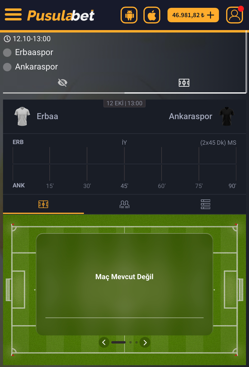 Erbaaspor - Ankaraspor Maç Tahmini ve Detaylı Analiz - Bahis Detayları