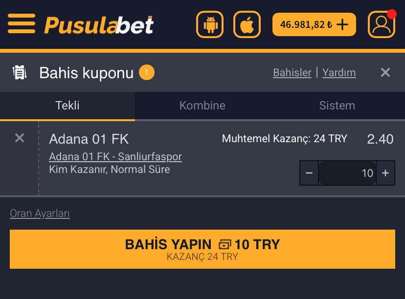 Adana 01 FK - Şanlıurfaspor Maç Tahmini ve Kupa Analizi - Ekran Görüntüsü 2