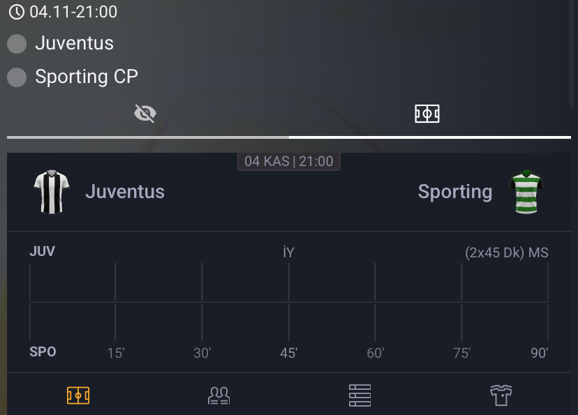 Juventus - Sporting CP Maç Tahmini ve Analizi - Bahis Detayları