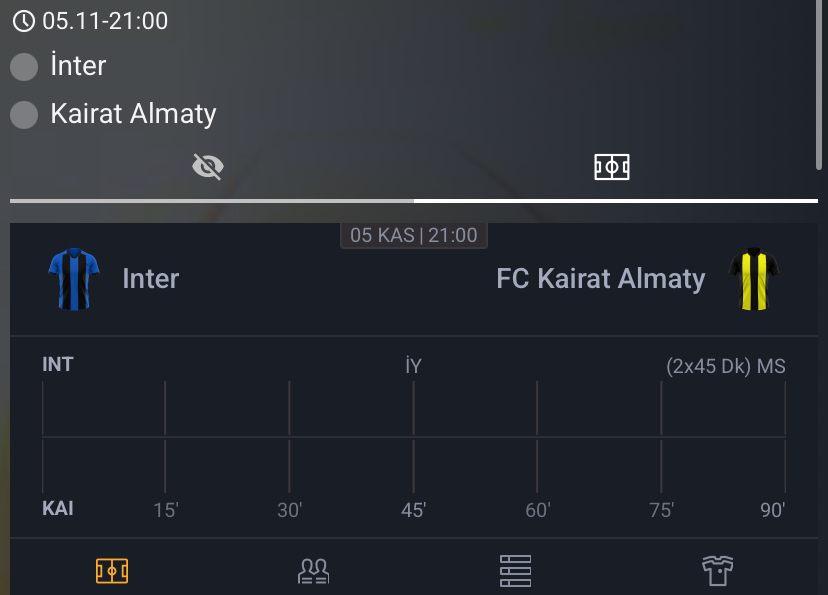 Inter - FC Kairat Almaty Maç Tahmini ve Pusulabet Analizi - Bahis Detayları
