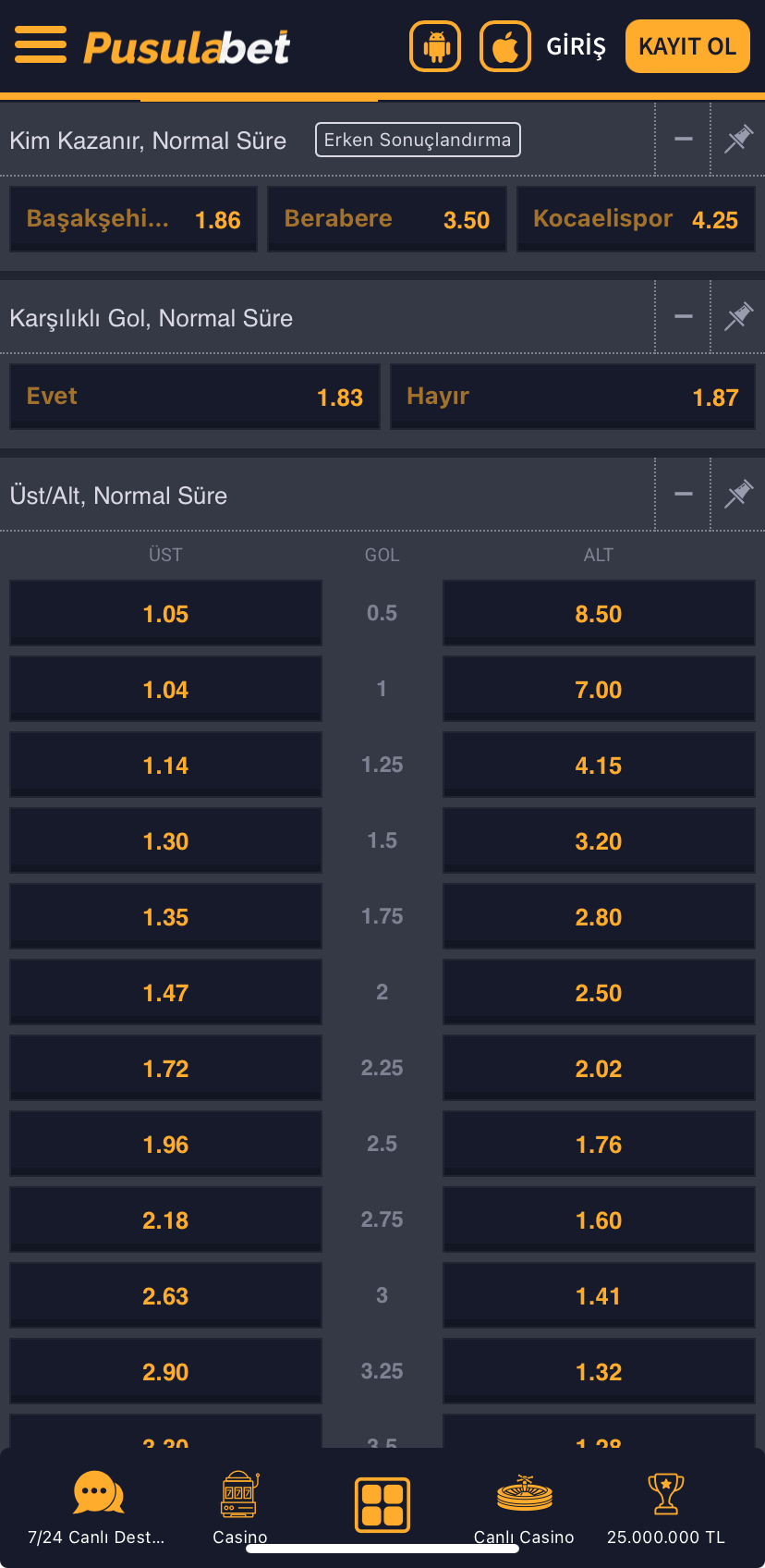 Türkiye Kupası'nda Heyecan: Başakşehir - Kocaelispor Maç Tahmini ve Analizi - Ekran Görüntüsü 2