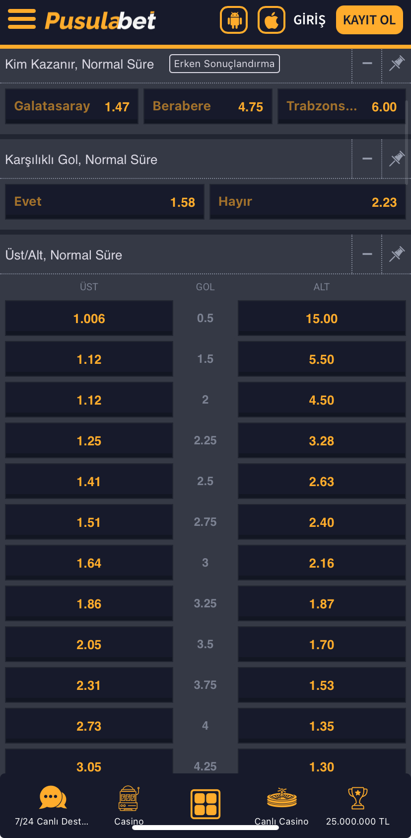 Süper Lig Derbisi: Galatasaray - Trabzonspor Maç Tahmini ve Analizi - Ekran Görüntüsü 2