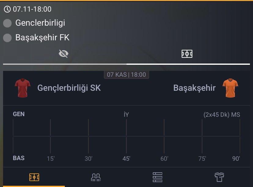 Gençlerbirliği - Başakşehir Maç Tahmini ve Analizi - Bahis Detayları