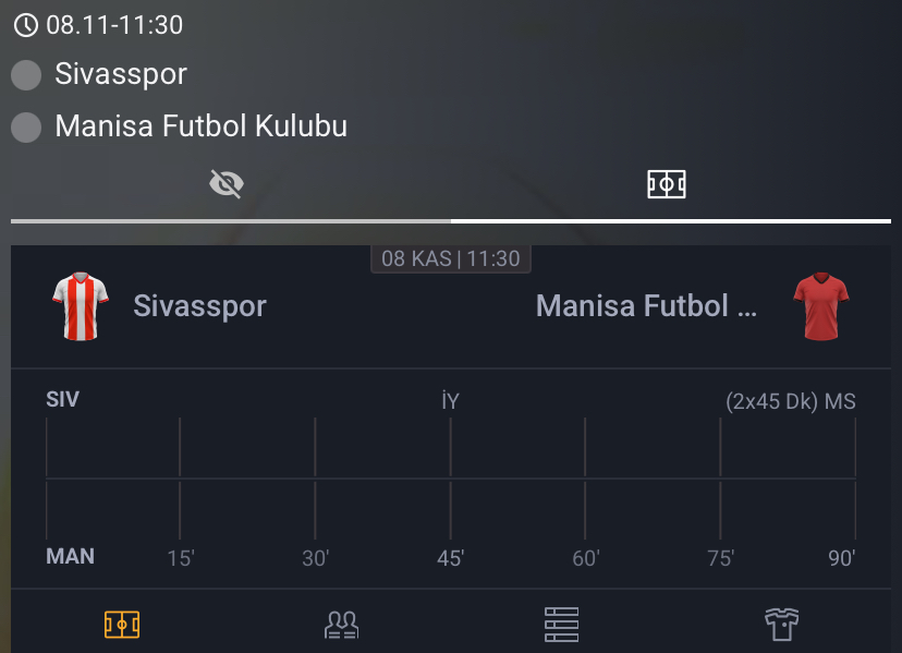 Sivasspor - Manisa FK Maç Tahmini ve Bahis Analizi - Bahis Detayları