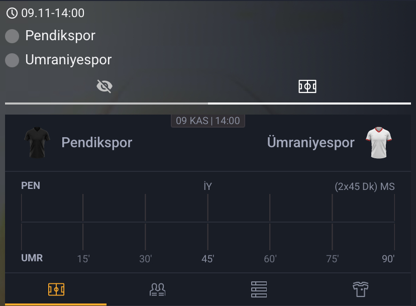 Pendikspor - Ümraniyespor Maç Tahmini ve Analizi - Bahis Detayları
