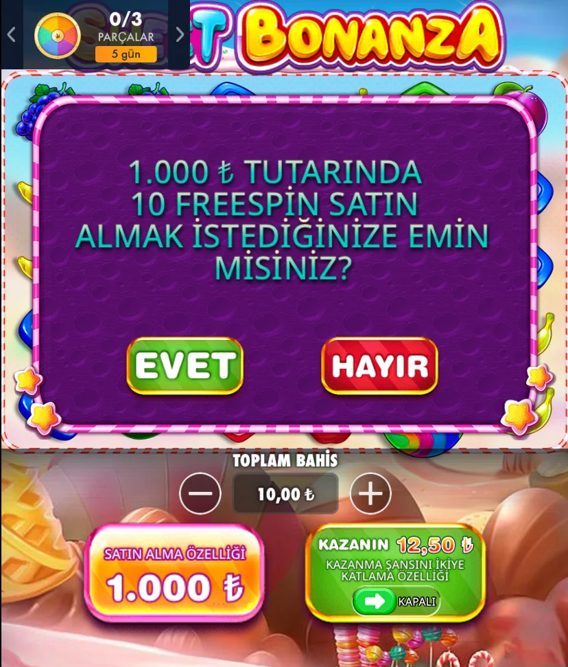 sweet bonanza buy freespins