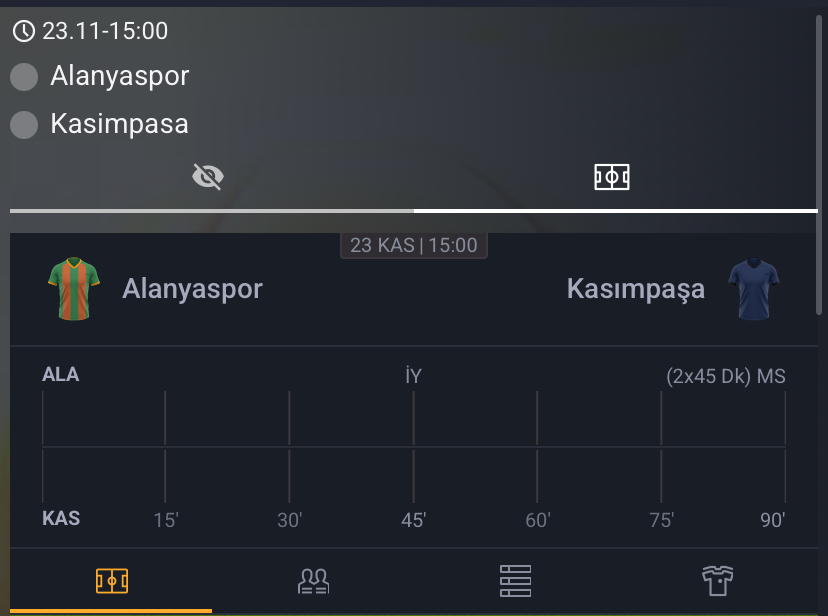 Alanyaspor - Kasımpaşa Maç Tahmini ve Analizi: Gole Yakın Karşılaşma - Bahis Detayları