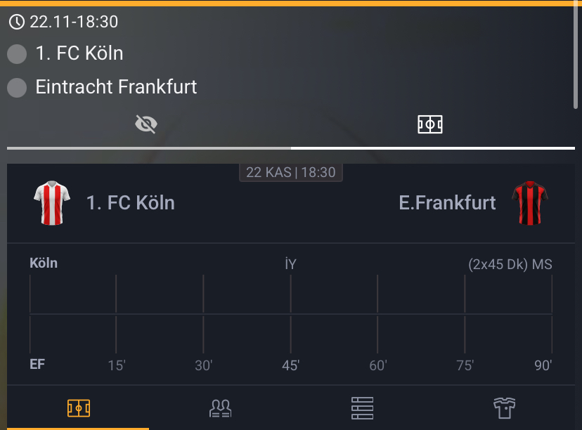 FC Köln - Eintracht Frankfurt Maç Tahmini ve Analizi - Bahis Detayları