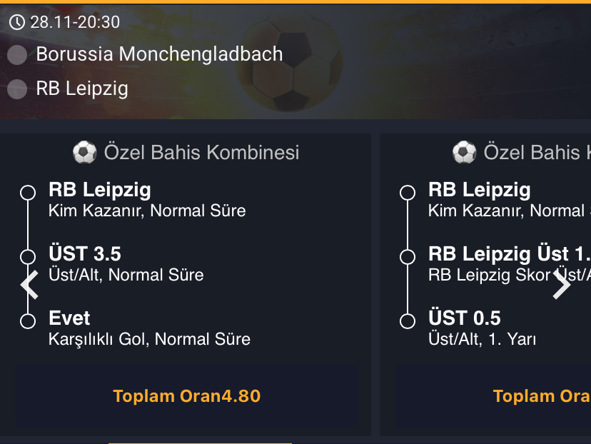 Borussia Monchengladbach - RB Leipzig Maç Tahmini ve Analizi - Bahis Detayları