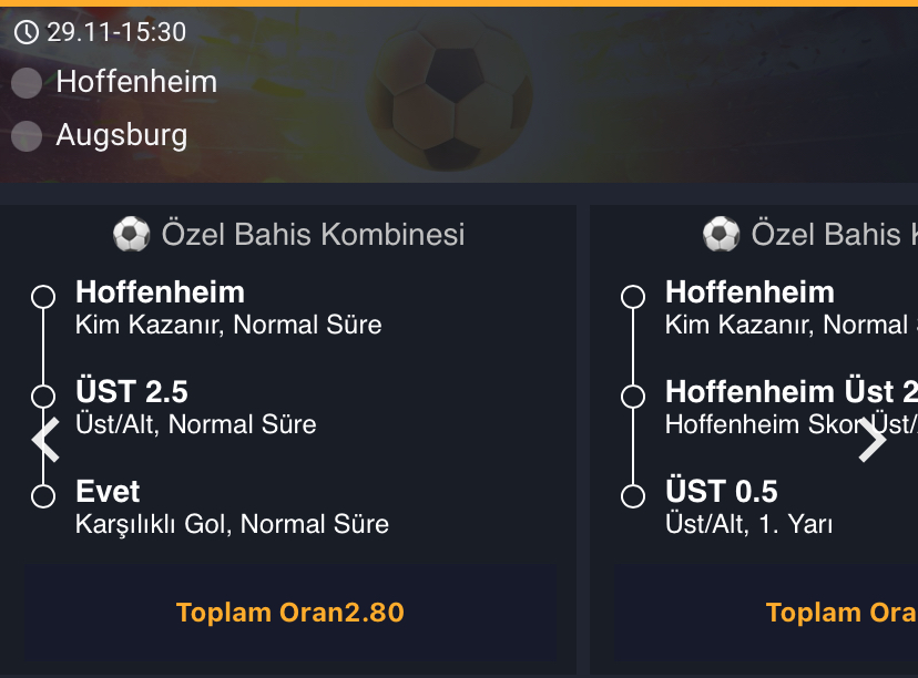 Hoffenheim - Augsburg Maç Tahmini ve Bundesliga Analizi - Bahis Detayları