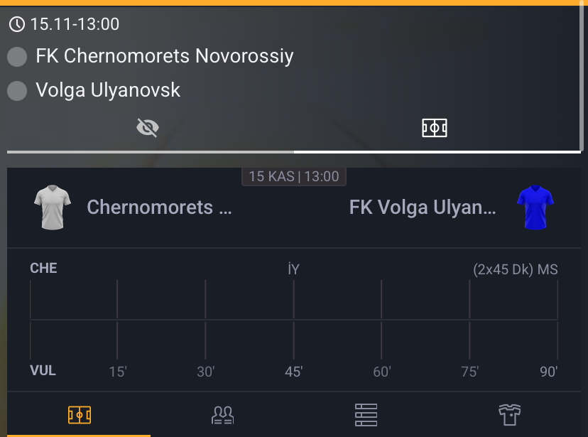 Chernomorets Novorossiy - Volga Ulyanovsk Maç Tahmini ve Analizi - Bahis Detayları
