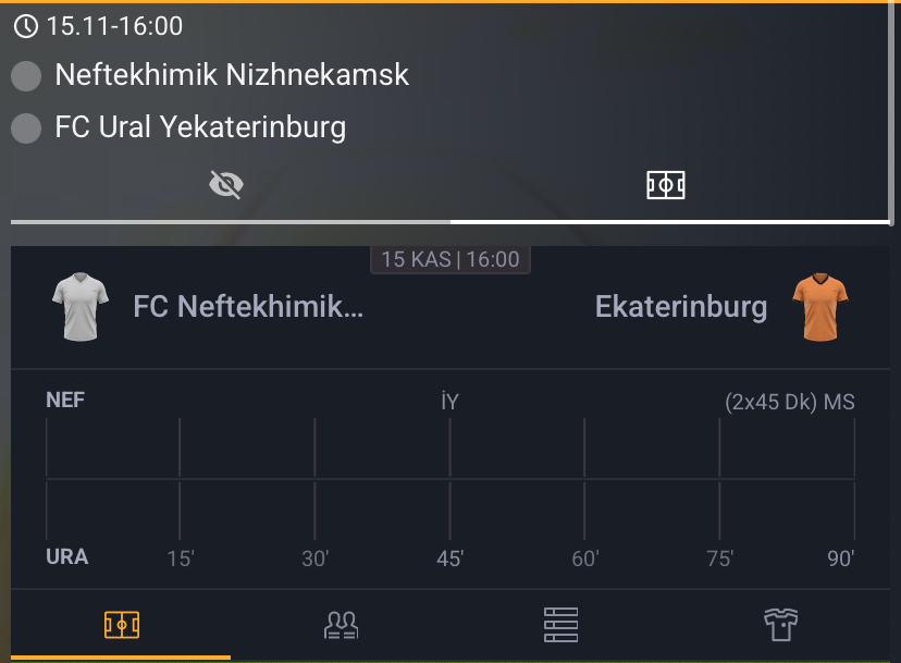 Neftekhimik - FC Ural Maç Tahmini ve Bahis Analizi - Bahis Detayları