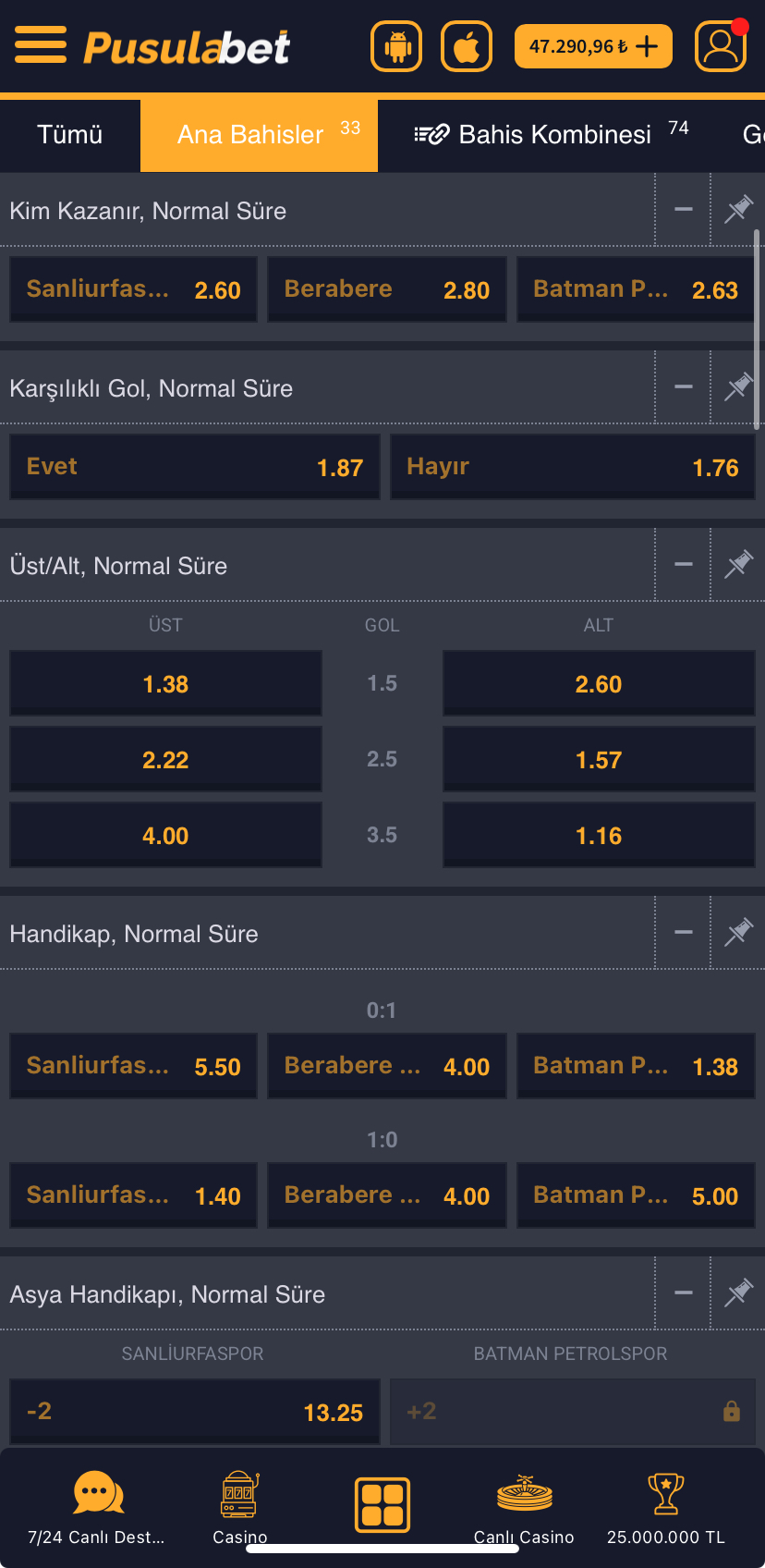 Şanlıurfaspor - Batman Petrolspor Maç Tahmini ve Analizi - Ekran Görüntüsü 2