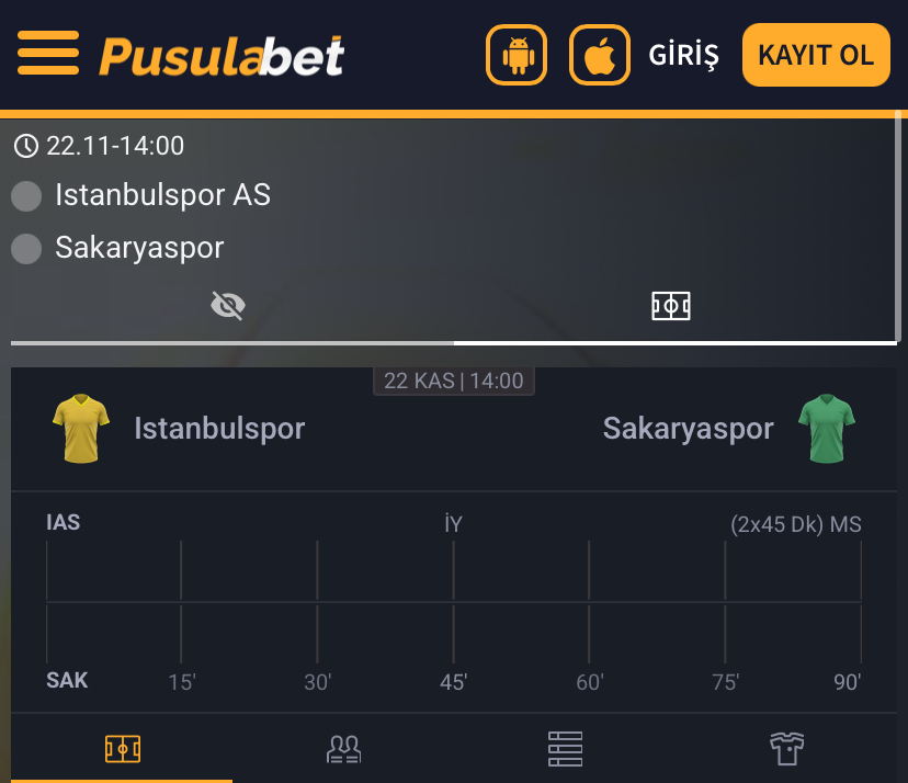 İstanbulspor - Sakaryaspor Maç Tahmini ve Analizi - Bahis Detayları