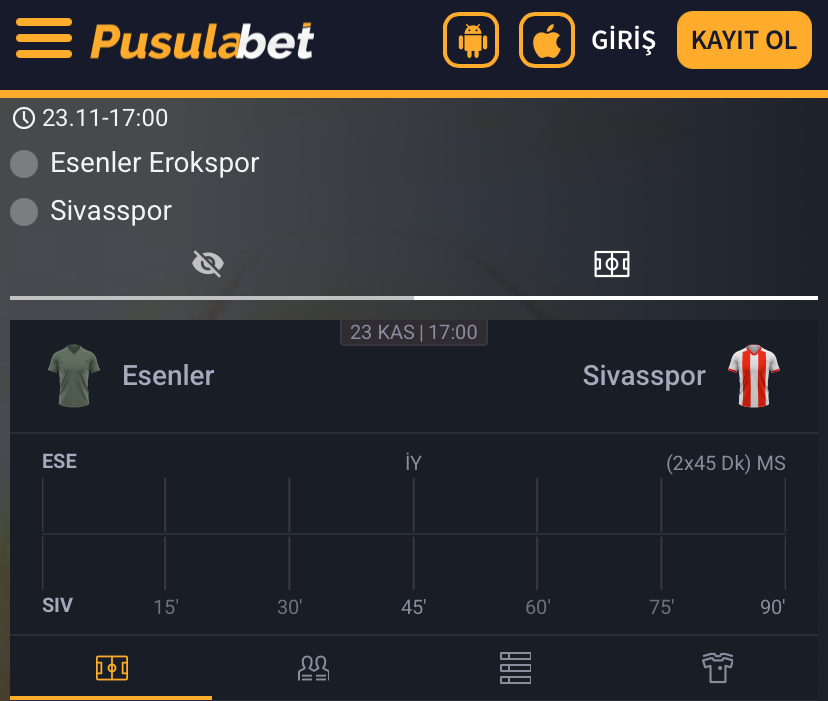 Esenler Erokspor - Sivasspor Maç Tahmini ve Kupa Analizi - Bahis Detayları