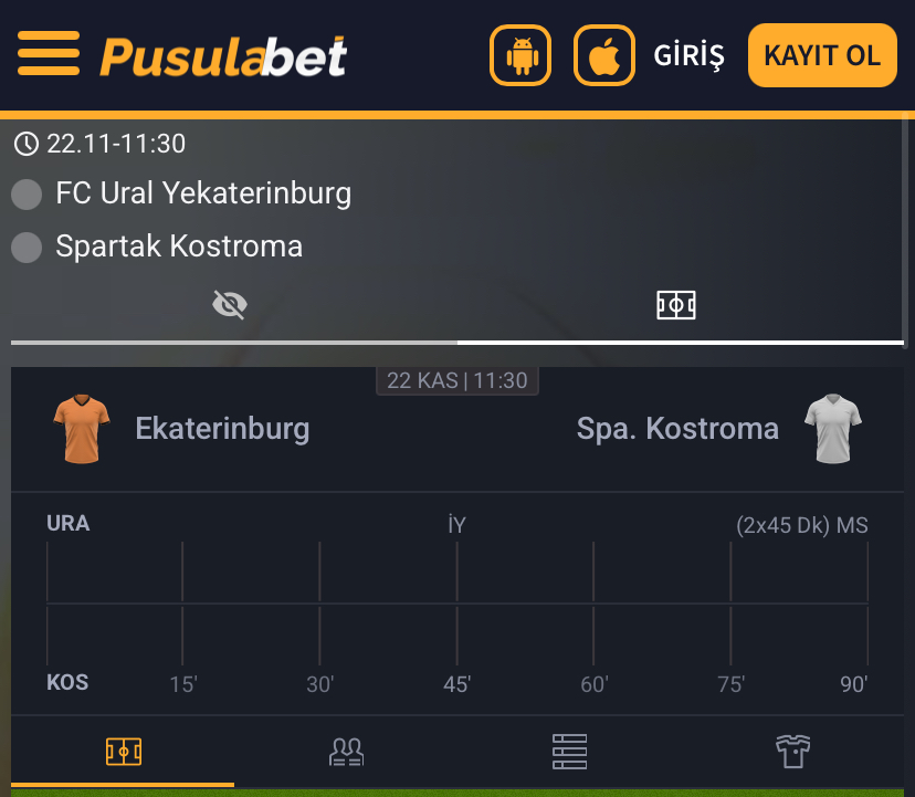 FC Ural - Spartak Kostroma Maç Tahmini ve Analizi - Bahis Detayları