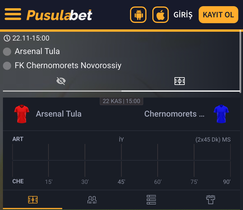 Arsenal Tula - Chernomorets Novorossiysk Maç Tahmini ve Analizi - Bahis Detayları