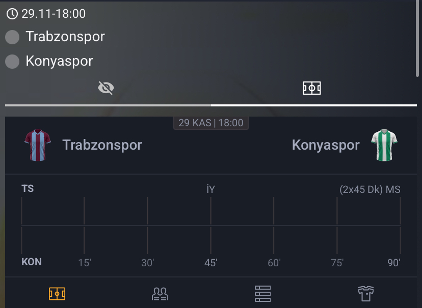 Trabzonspor - Konyaspor Maç Tahmini ve Analizi - Bahis Detayları