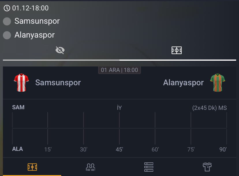 Samsunspor - Alanyaspor Maç Tahmini ve Analizi - Bahis Detayları