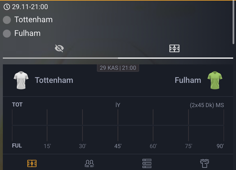 Tottenham - Fulham Maç Tahmini ve Pusulabet Analizi - Bahis Detayları
