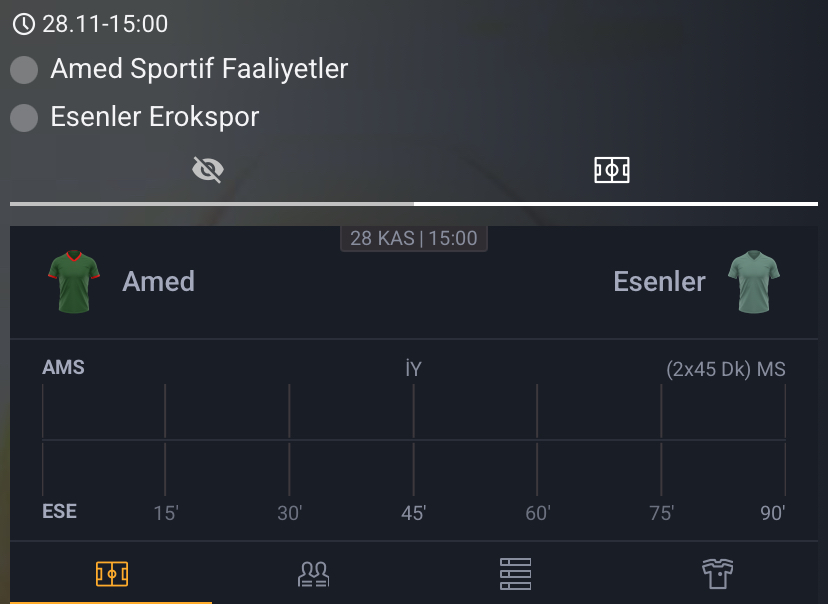 Amed Sportif Faaliyetler - Esenler Erokspor Maç Tahmini ve Analizi - Bahis Detayları
