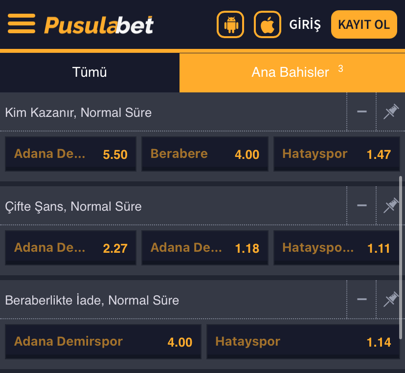 Adana Demirspor - Hatayspor Maç Tahmini ve Analizi - Ekran Görüntüsü 2
