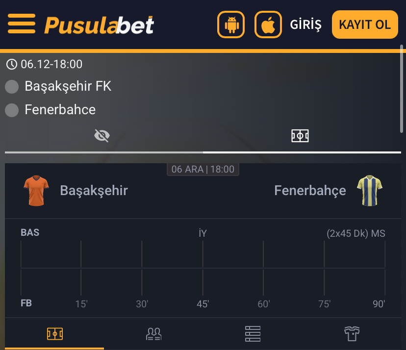 Başakşehir - Fenerbahçe Maç Tahmini ve Detaylı Analiz - Bahis Detayları