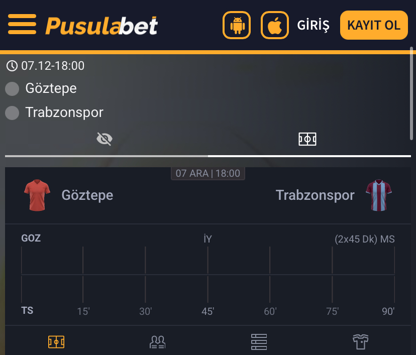 Göztepe - Trabzonspor Maç Tahmini ve Analizi - Bahis Detayları