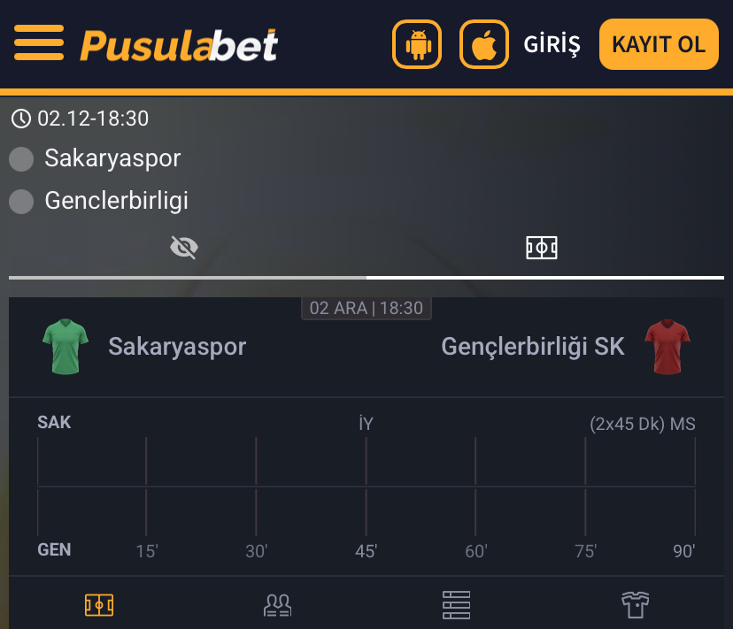 Sakaryaspor - Gençlerbirliği Maç Tahmini ve Analizi - Bahis Detayları