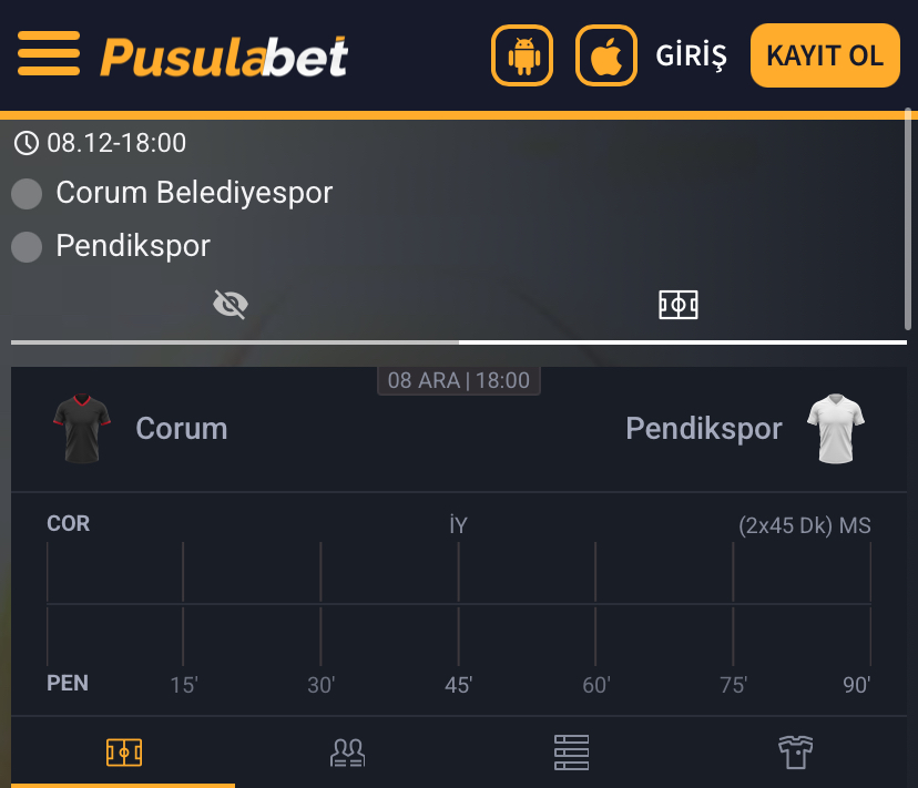 Çorum FK - Pendikspor Maç Tahmini ve Analizi - Bahis Detayları