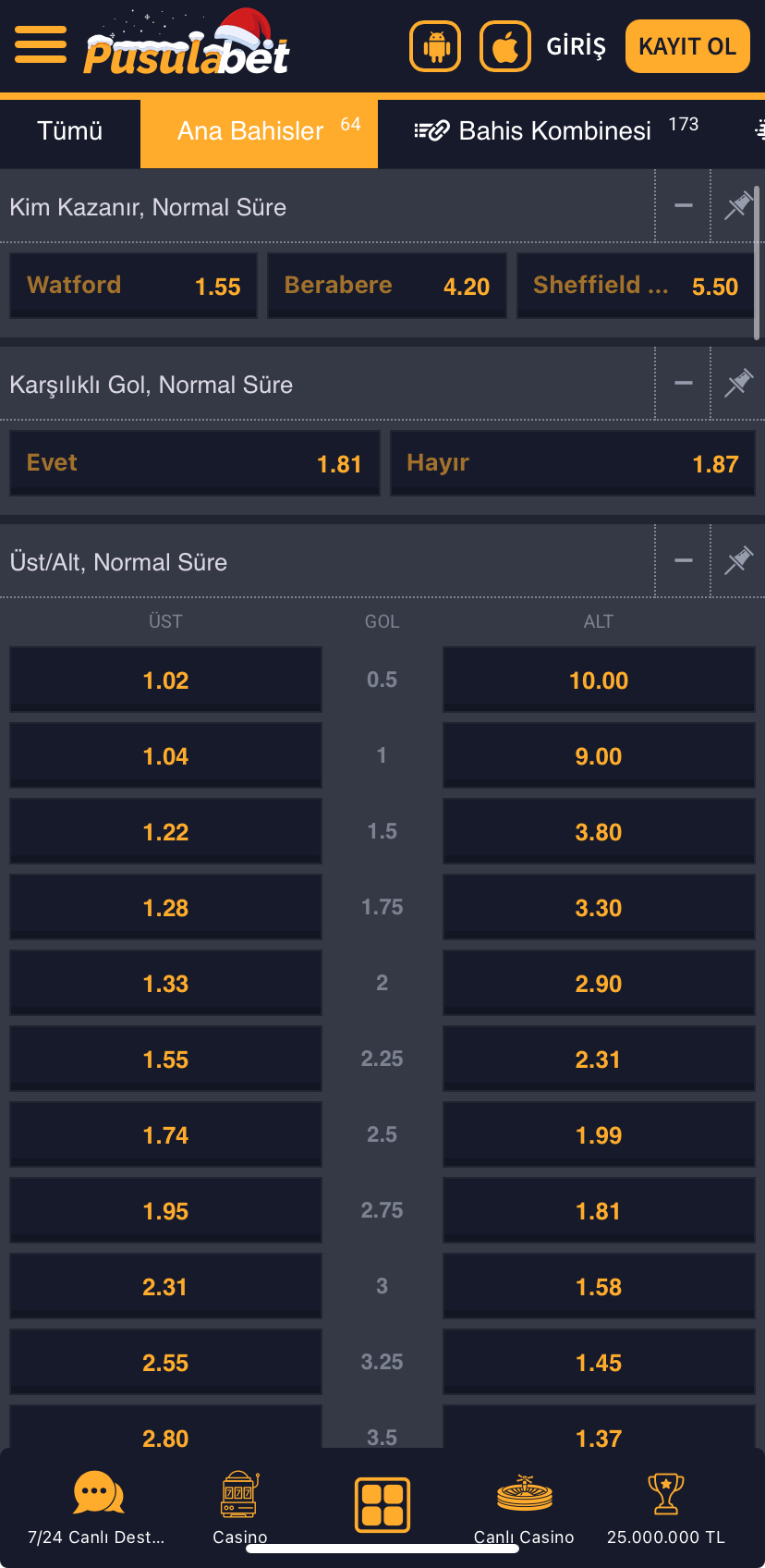 Watford - Sheffield Wednesday Maç Tahmini ve Analizi - Ekran Görüntüsü 2