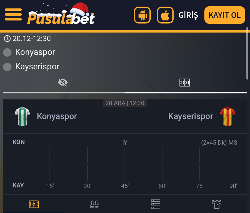 Konyaspor – Kayserispor Maç Tahmini ve Pusulabet Oran Analizi - Bahis Detayları