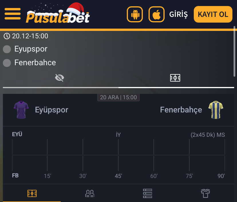 Eyüpspor - Fenerbahçe Maç Tahmini ve Detaylı Analiz - Bahis Detayları